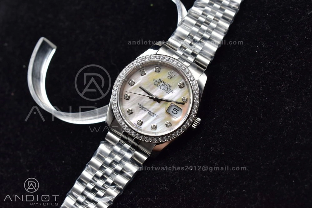 EasyMatch DateJust 36 SS BPF 1:1 Best Edition 316F Steel Oyster Dial On Jubilee Bracelet A 579