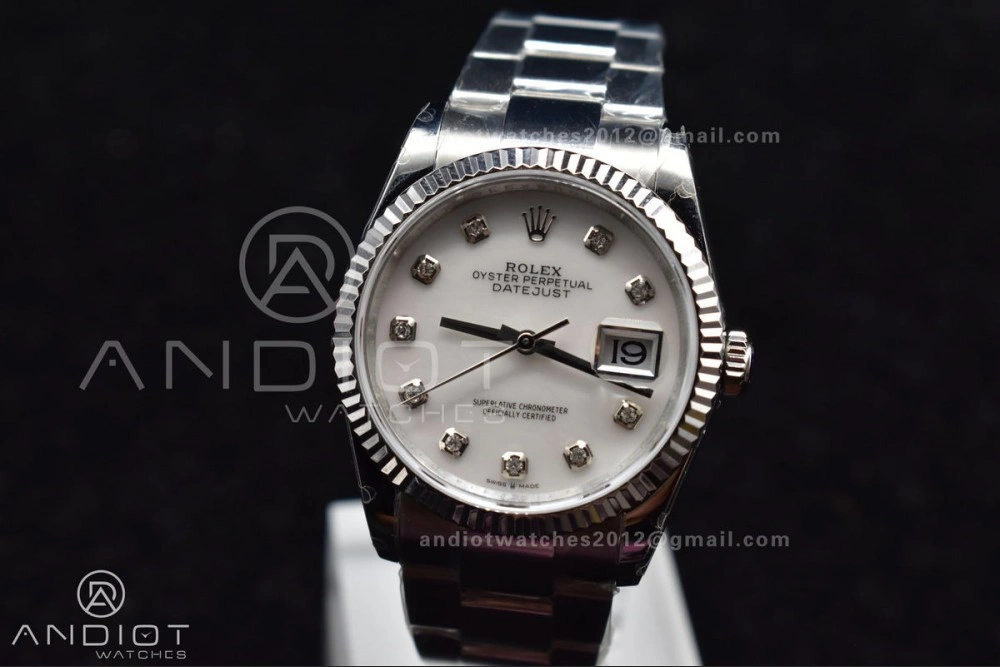 DateJust 36 SS BPF 1:1 Best Edition 316F Steel Oyster Diamond Dial On Jubilee Bracelet A Attractive 580