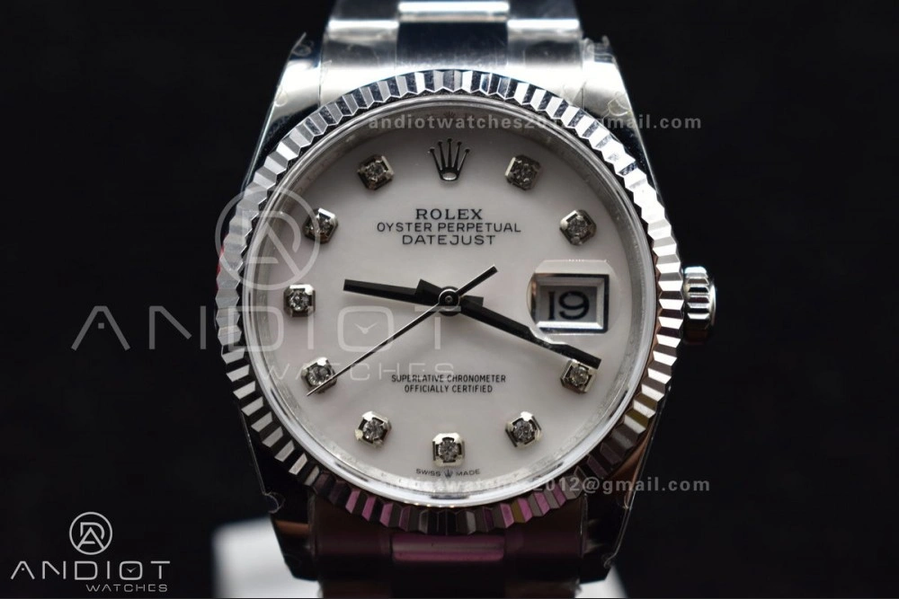 DateJust 36 SS BPF 1:1 Best Edition 316F Steel Oyster Diamond Dial On Jubilee Bracelet A Attractive 580