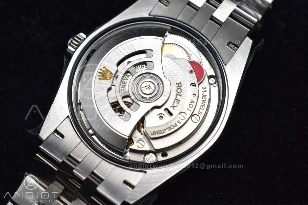 DateJust 36 SS DIWF 1:1 Best Edition 904L Steel Pink Arabic Dial on Jubilee Bracelet SA Colorful 581