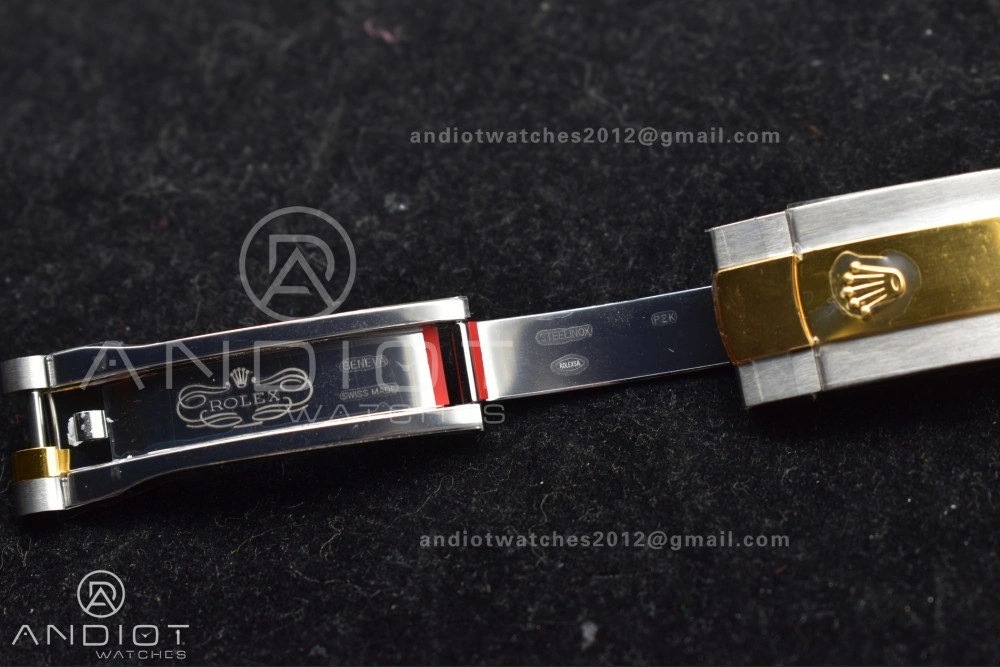 OnTrend DateJust 36 SS RG 126231 VSF 1:1 Best Edition 904L Steel Gray Dial Green Roman Marker on Jubilee Bracelet VS 578