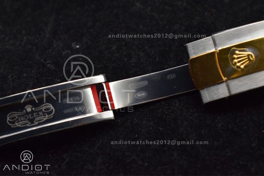 OnTrend DateJust 36 SS RG 126231 VSF 1:1 Best Edition 904L Steel Gray Dial Green Roman Marker on Jubilee Bracelet VS 578