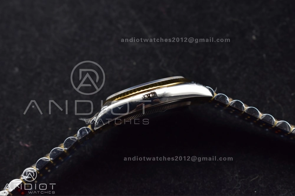 OnTrend DateJust 36 SS RG 126231 VSF 1:1 Best Edition 904L Steel Gray Dial Green Roman Marker on Jubilee Bracelet VS 578