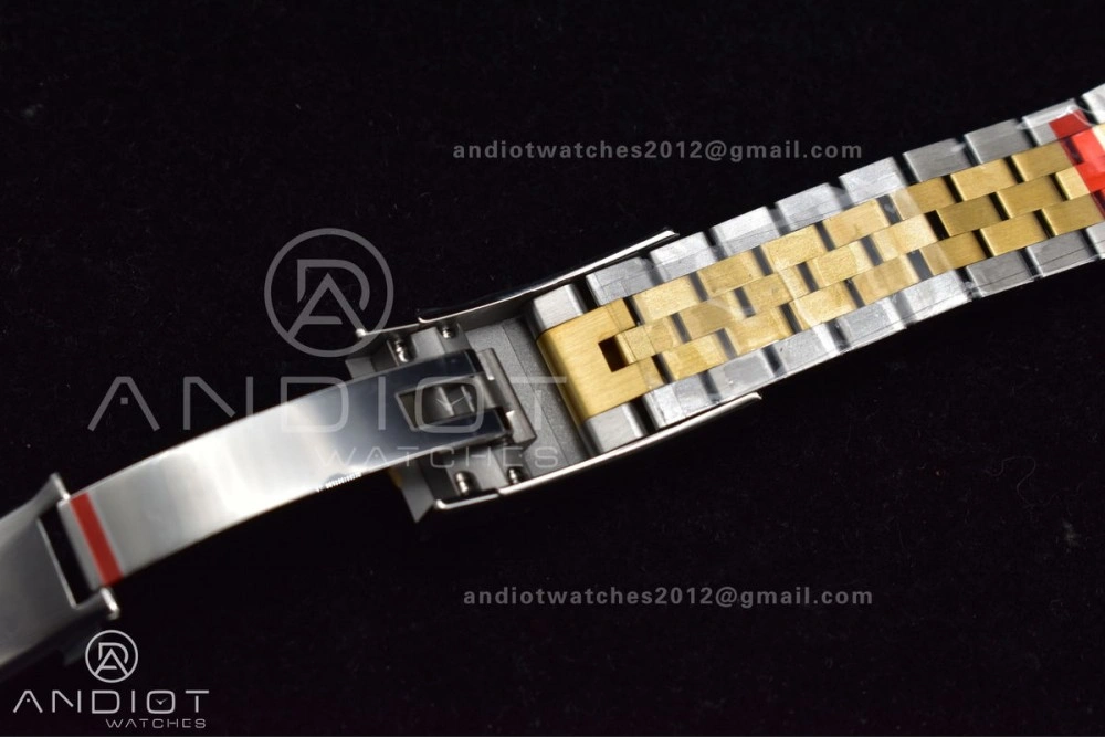 Comfortable DateJust 36 SS YG 126231 VSF 1:1 Best Edition 904L Steel Gold Textured Dial on Jubilee Bracelet VS 592