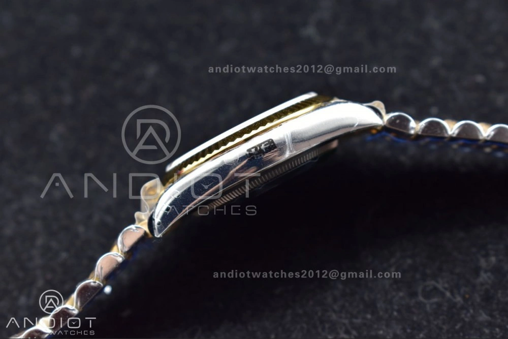 Comfortable DateJust 36 SS YG 126231 VSF 1:1 Best Edition 904L Steel Gold Textured Dial on Jubilee Bracelet VS 592