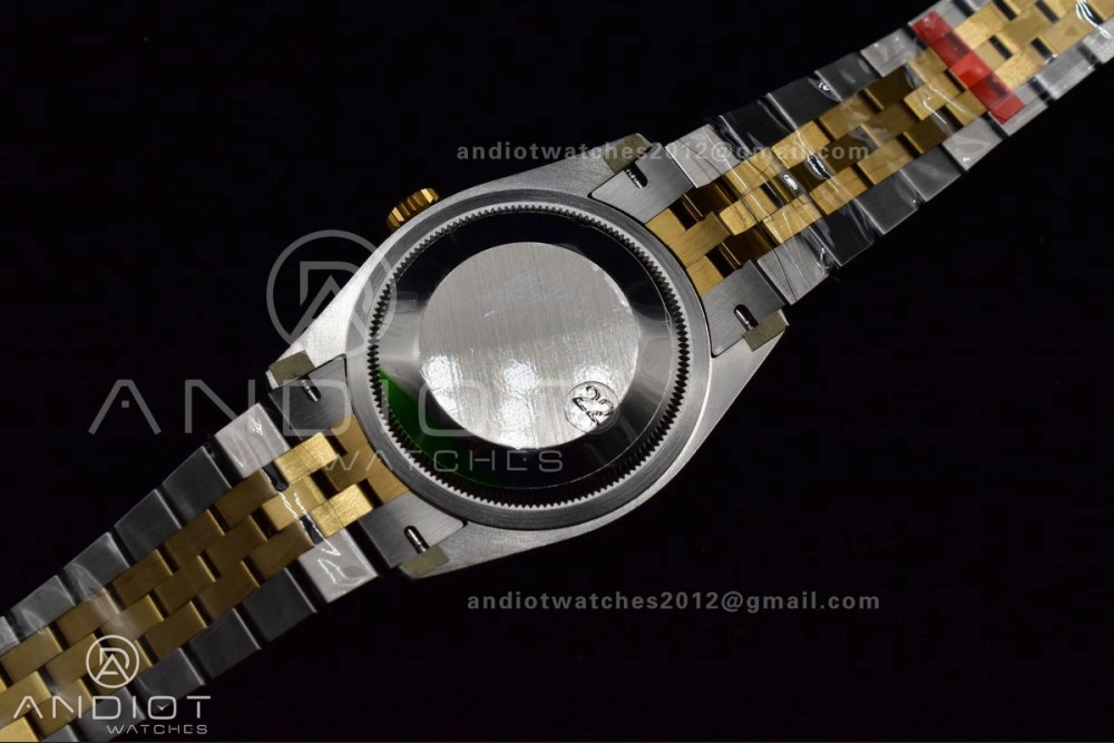 Comfortable DateJust 36 SS YG 126231 VSF 1:1 Best Edition 904L Steel Gold Textured Dial on Jubilee Bracelet VS 592