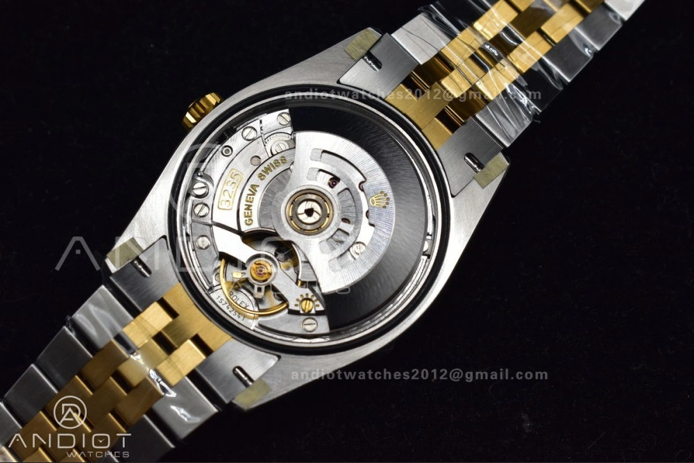 Comfortable DateJust 36 SS YG 126231 VSF 1:1 Best Edition 904L Steel Gold Textured Dial on Jubilee Bracelet VS 592