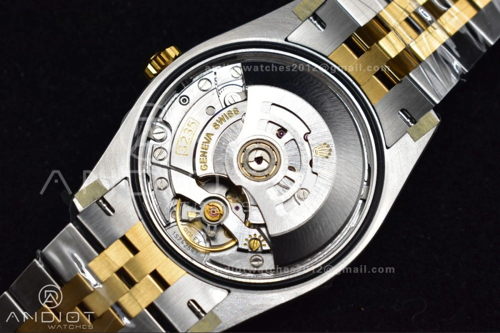 Comfortable DateJust 36 SS YG 126231 VSF 1:1 Best Edition 904L Steel Gold Textured Dial on Jubilee Bracelet VS 592