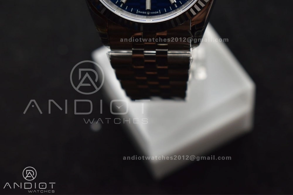 DateJust 36mm 126234 904L SS VSF 1:1 Best Edition Blue Checked Dial on Jubilee Bracelet VS DailyWear 583