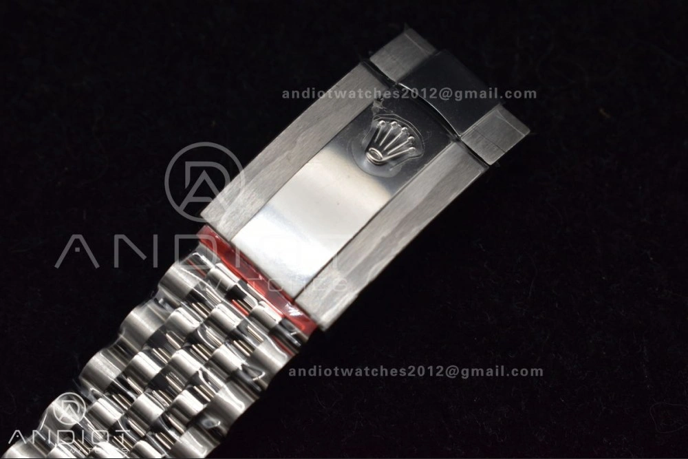 Sporty DateJust 41 126330 904L SS VSF 1:1 Best Edition Gray Dial Green Roman on Jubilee Bracelet VS 585