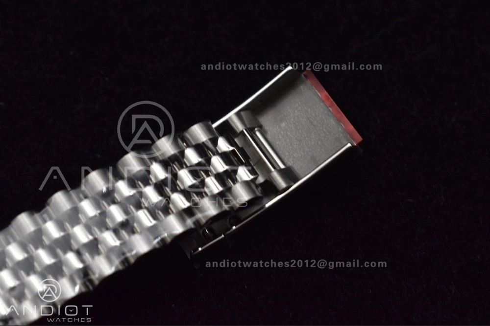 Sporty DateJust 41 126330 904L SS VSF 1:1 Best Edition Gray Dial Green Roman on Jubilee Bracelet VS 585
