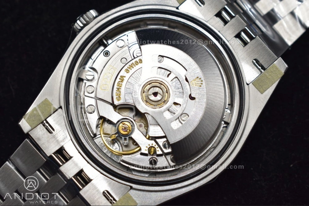 Sporty DateJust 41 126330 904L SS VSF 1:1 Best Edition Gray Dial Green Roman on Jubilee Bracelet VS 585