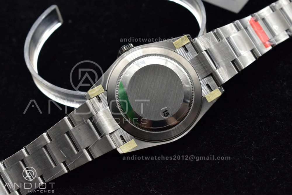 Tailored DateJust 41 126330 904L SS VSF 1:1 Best Edition Gray Dial Green Roman on Oyster Bracelet VS 590