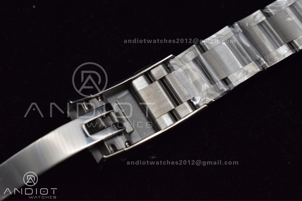 Tailored DateJust 41 126330 904L SS VSF 1:1 Best Edition Gray Dial Green Roman on Oyster Bracelet VS 590