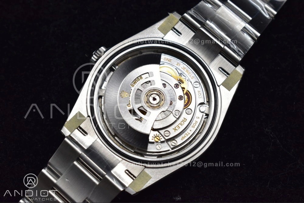 Tailored DateJust 41 126330 904L SS VSF 1:1 Best Edition Gray Dial Green Roman on Oyster Bracelet VS 590