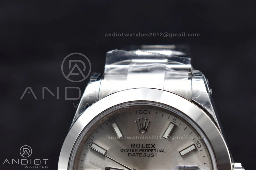 DateJust 41 126330 904L SS VSF 1:1 Best Edition Silver Dial on Oyster Bracelet VS Sleek 593