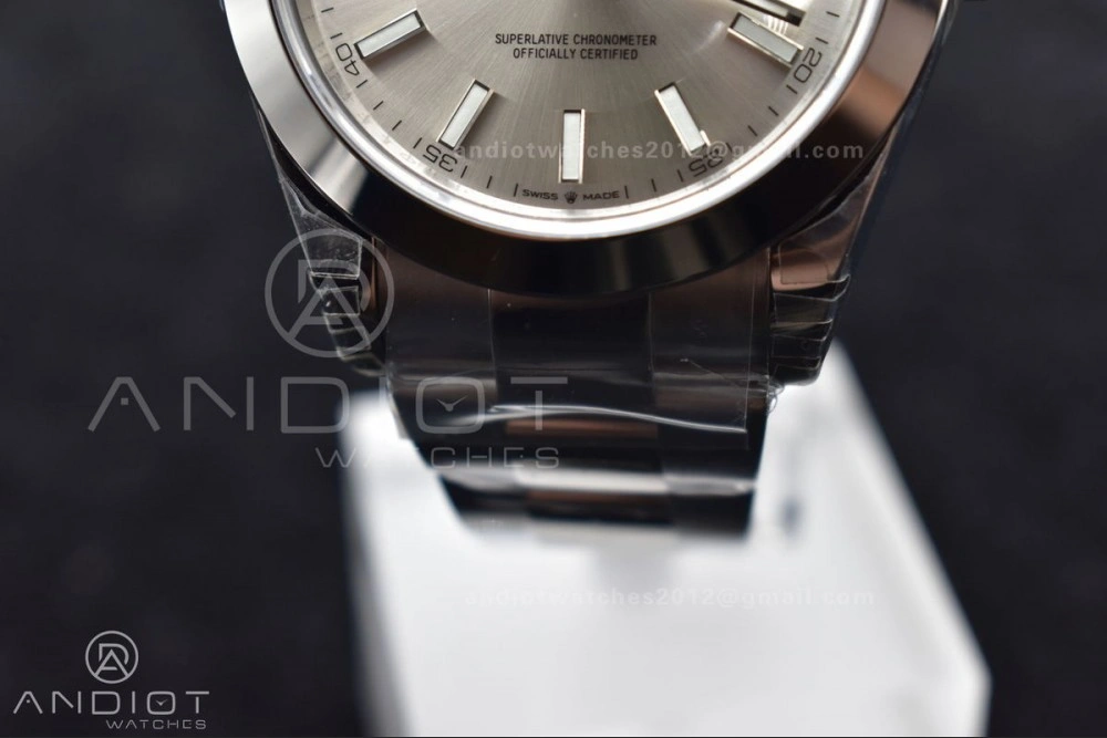 DateJust 41 126330 904L SS VSF 1:1 Best Edition Silver Dial on Oyster Bracelet VS Sleek 593