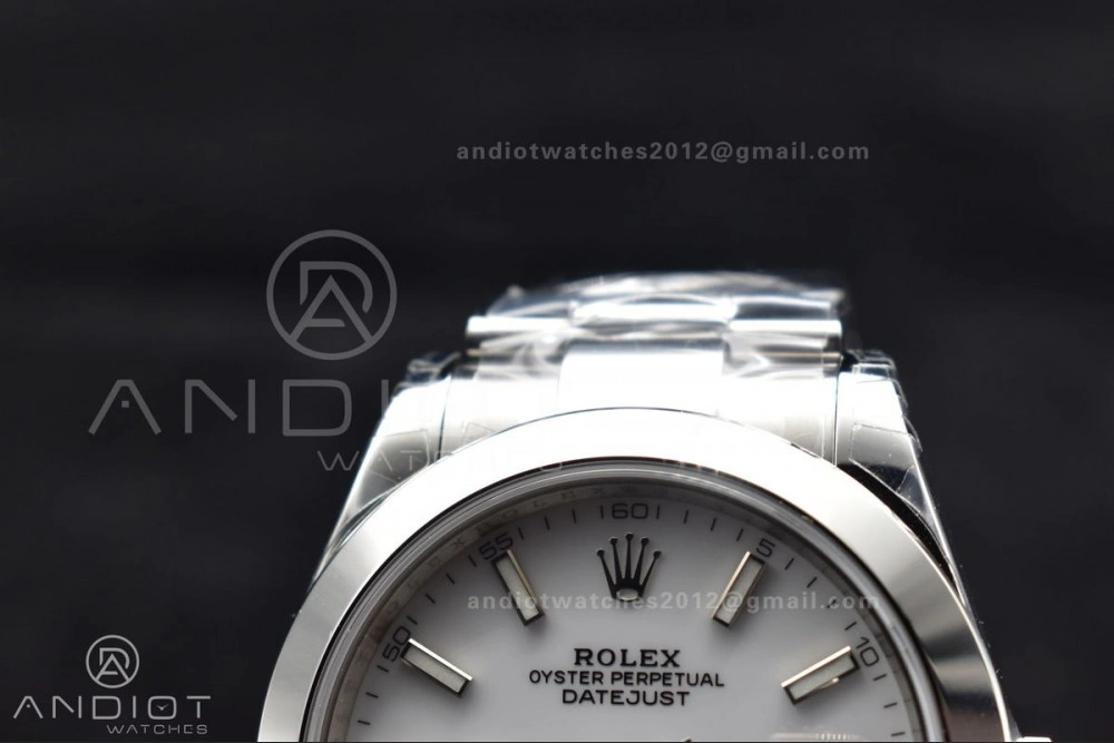 Reliable DateJust 41 126330 904L SS VSF 1:1 Best Edition White Dial on Oyster Bracelet VS 594