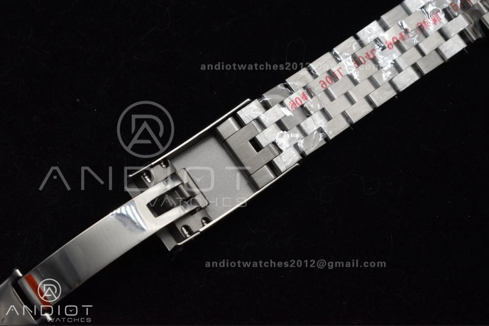 DateJust 41 126330 Wimbledon 904L SS ARF 1:1 Best Edition Gray Dial Green Roman On Jubilee Bracelet Vr Vibrant 589