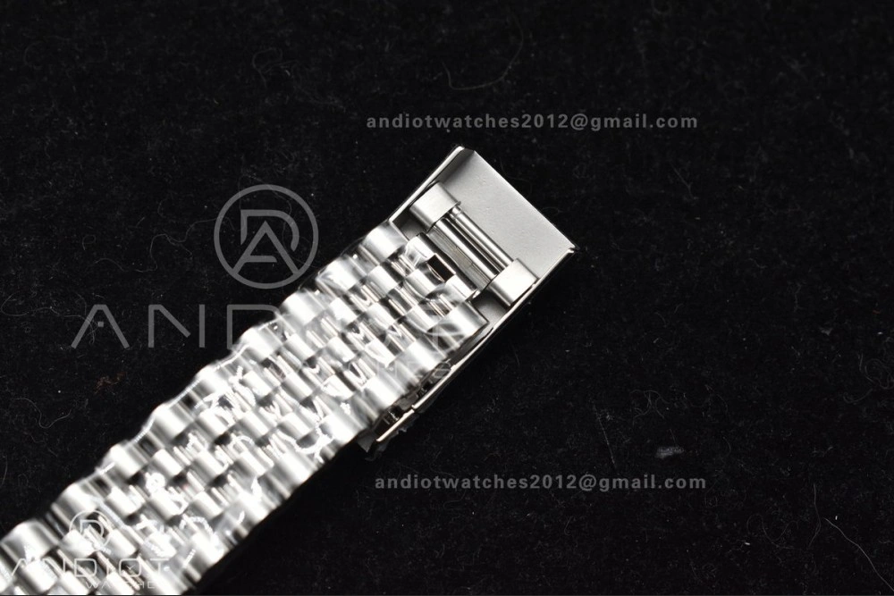 DateJust 41 126330 Wimbledon 904L SS ARF 1:1 Best Edition Gray Dial Green Roman On Jubilee Bracelet Vr Vibrant 589