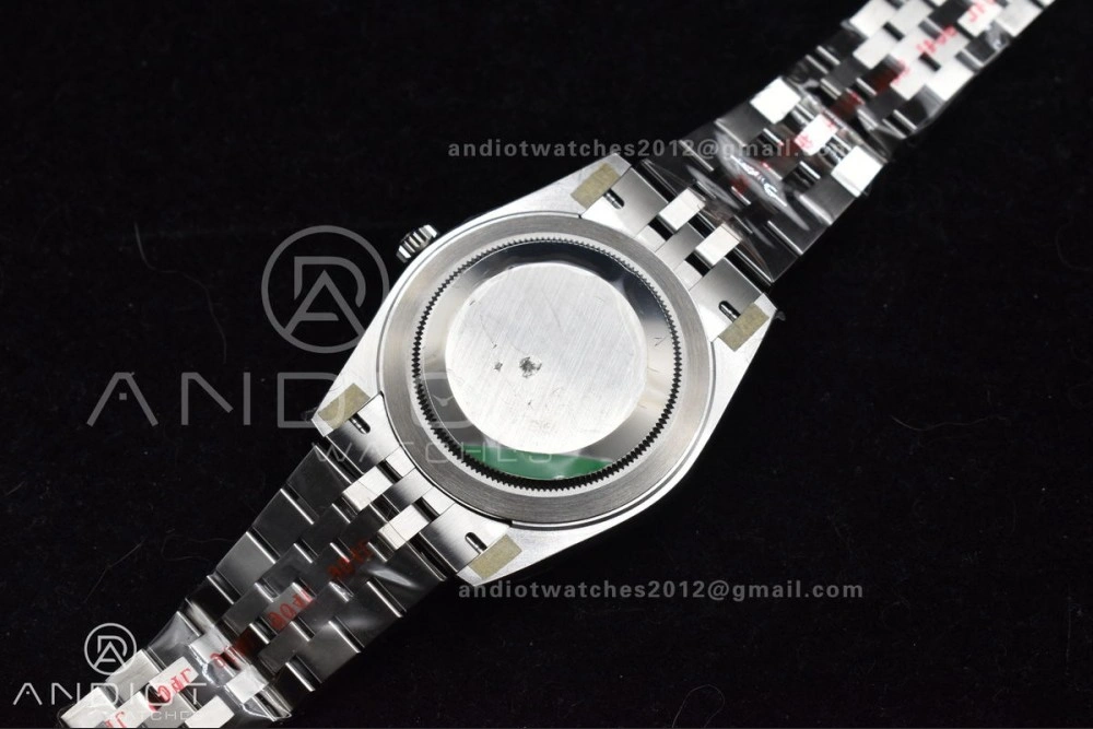 DateJust 41 126330 Wimbledon 904L SS ARF 1:1 Best Edition Gray Dial Green Roman On Jubilee Bracelet Vr Vibrant 589