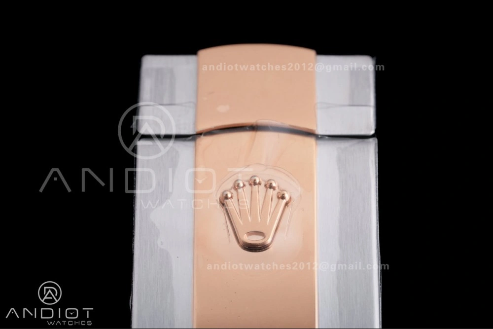 ZeroBulk DateJust 41 126331 Clean 1:1 Best Edition 904L Steel Champagne Dial on SS RG Jubilee Bracelet SH 595