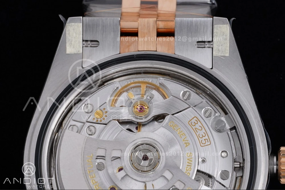 DateJust 41 126331 Clean 1:1 Best Edition 904L Steel RG Diamonds Dial on SS RG Jubilee Bracelet SH HighPerformance 591
