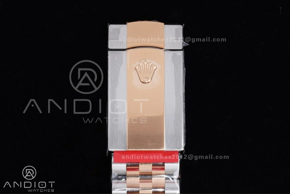 DateJust 41 126331 Clean 1:1 Best Edition 904L Steel RG Diamonds Dial on SS RG Jubilee Bracelet SH HighPerformance 591