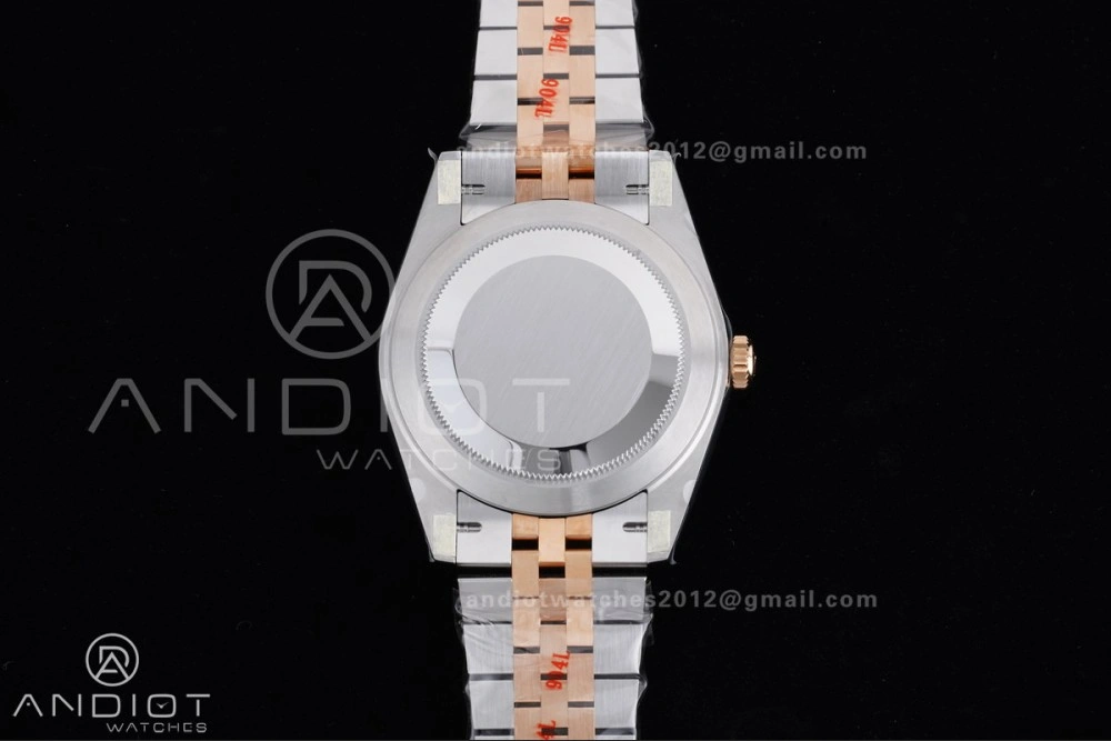 DateJust 41 126331 Clean 1:1 Best Edition 904L Steel RG Diamonds Dial on SS RG Jubilee Bracelet SH HighPerformance 591