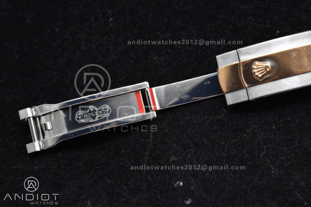GoodFit DateJust 41 126331 Clean 1:1 Best Edition 904L Steel RG Diamonds Dial on SS RG Jubilee Bracelet VR 601