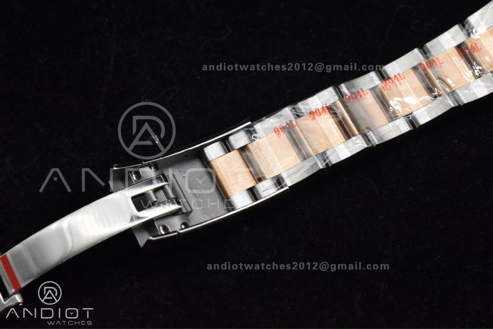 GoodFit DateJust 41 126331 Clean 1:1 Best Edition 904L Steel RG Diamonds Dial on SS RG Jubilee Bracelet VR 601