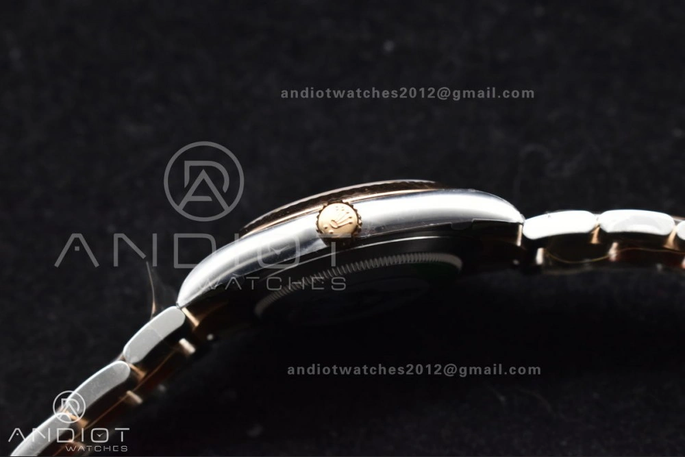 GoodFit DateJust 41 126331 Clean 1:1 Best Edition 904L Steel RG Diamonds Dial on SS RG Jubilee Bracelet VR 601