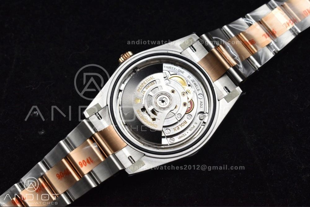 GoodFit DateJust 41 126331 Clean 1:1 Best Edition 904L Steel RG Diamonds Dial on SS RG Jubilee Bracelet VR 601