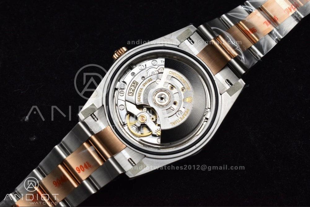 GoodFit DateJust 41 126331 Clean 1:1 Best Edition 904L Steel RG Diamonds Dial on SS RG Jubilee Bracelet VR 601