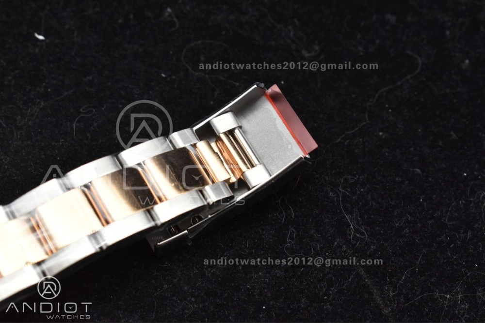 DateJust 41 126331 Clean 1:1 Best Edition 904L Steel White MOP Diamonds Dial RG on Jubilee Bracelet VR EasyMatch 610