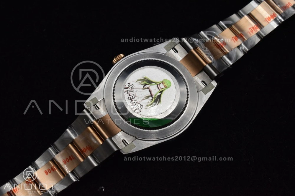 DateJust 41 126331 Clean 1:1 Best Edition 904L Steel White MOP Diamonds Dial RG on Jubilee Bracelet VR EasyMatch 610