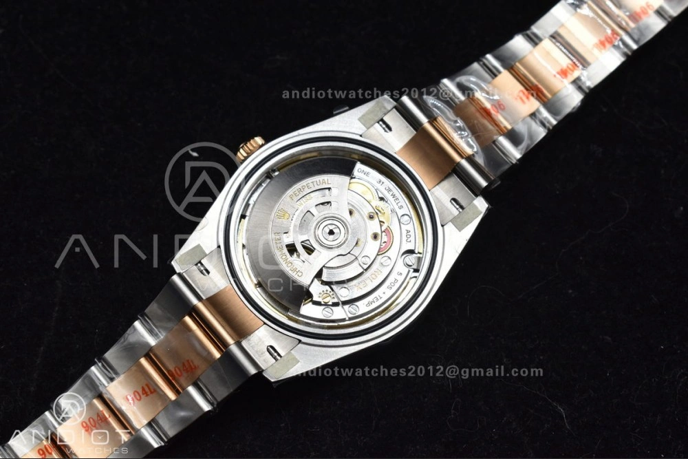 DateJust 41 126331 Clean 1:1 Best Edition 904L Steel White MOP Diamonds Dial RG on Jubilee Bracelet VR EasyMatch 610