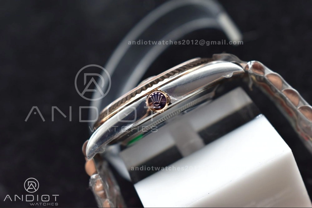 DateJust 41 126331 VSF 1:1 Best Edition 904L Steel Rose Gold Dial On SS RG Jubilee Bracelet VS WellDesigned 397