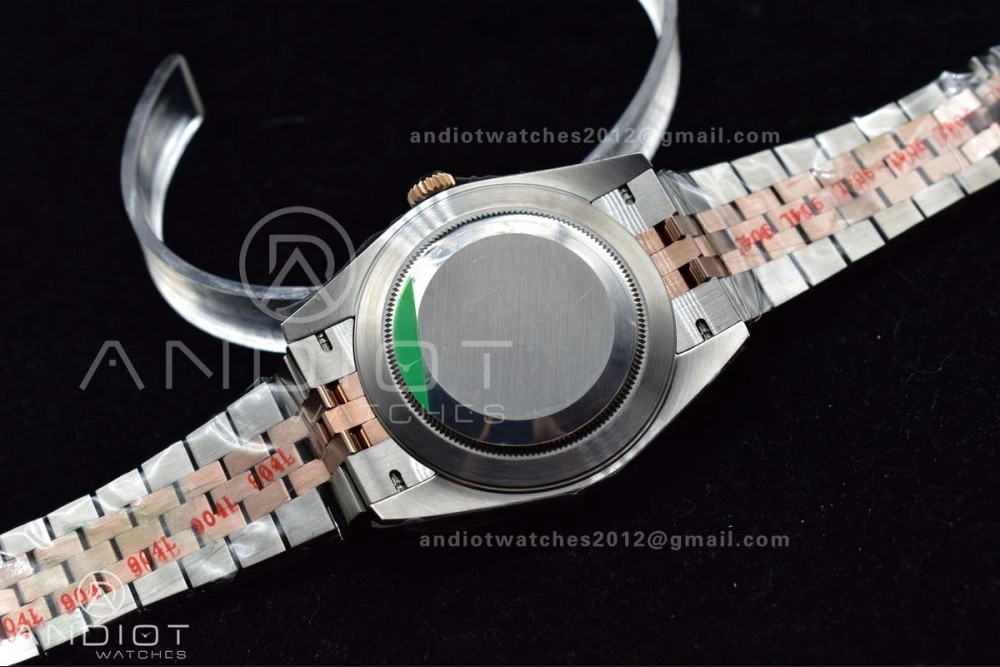 DateJust 41 126331 VSF 1:1 Best Edition 904L Steel Rose Gold Dial On SS RG Jubilee Bracelet VS WellDesigned 397