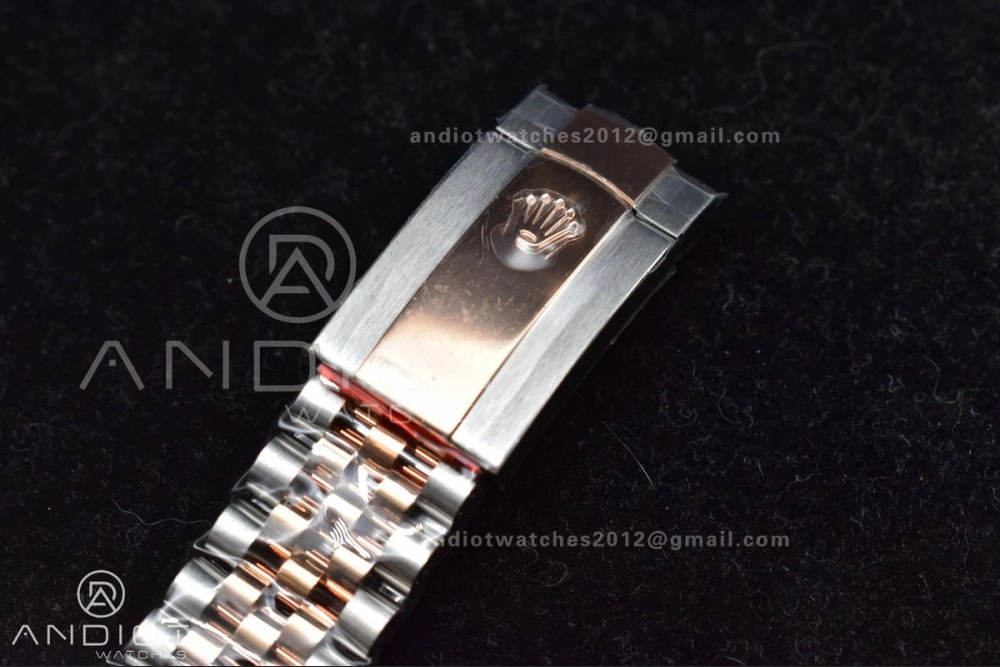 DateJust 41 126331 VSF 1:1 Best Edition 904L Steel Rose Gold Dial On SS RG Jubilee Bracelet VS WellDesigned 397