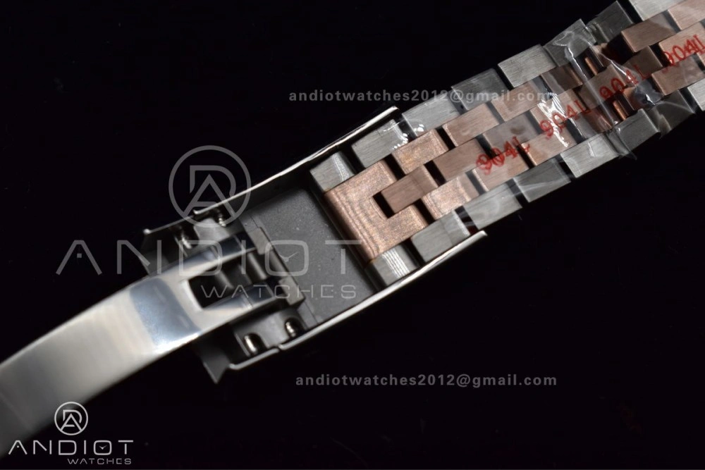 DateJust 41 126331 VSF 1:1 Best Edition 904L Steel Rose Gold Dial On SS RG Jubilee Bracelet VS WellDesigned 397