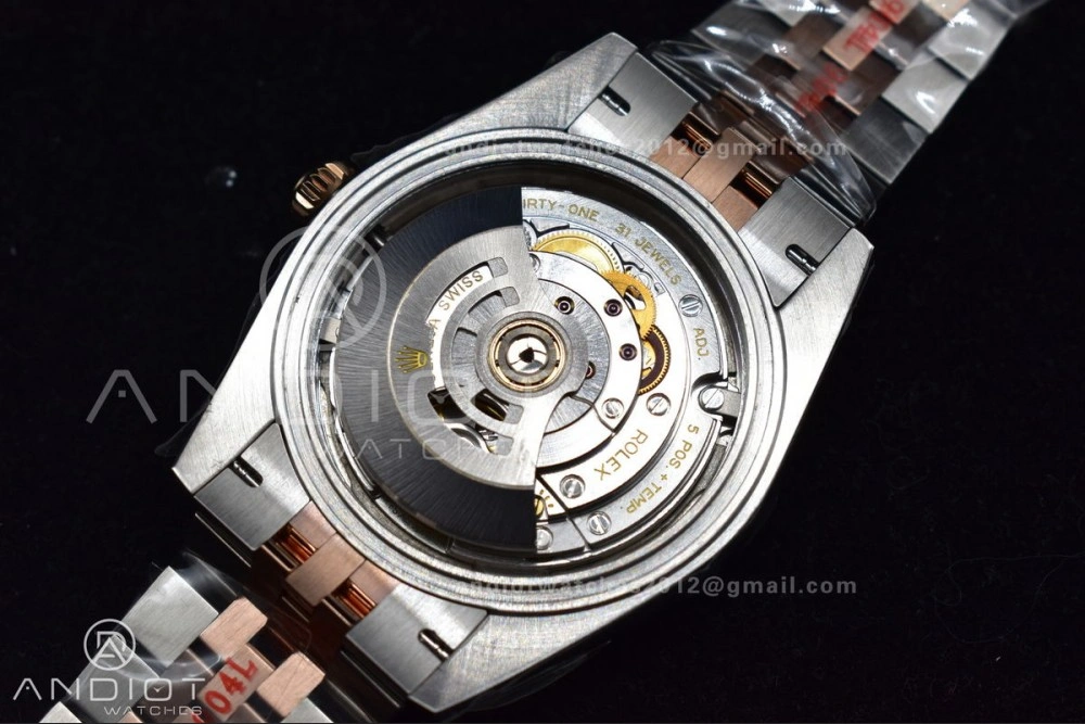DateJust 41 126331 VSF 1:1 Best Edition 904L Steel Rose Gold Dial On SS RG Jubilee Bracelet VS WellDesigned 397