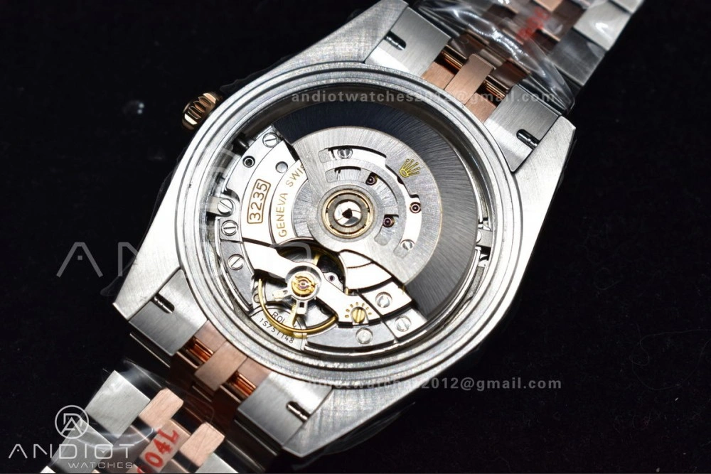 DateJust 41 126331 VSF 1:1 Best Edition 904L Steel Rose Gold Dial On SS RG Jubilee Bracelet VS WellDesigned 397