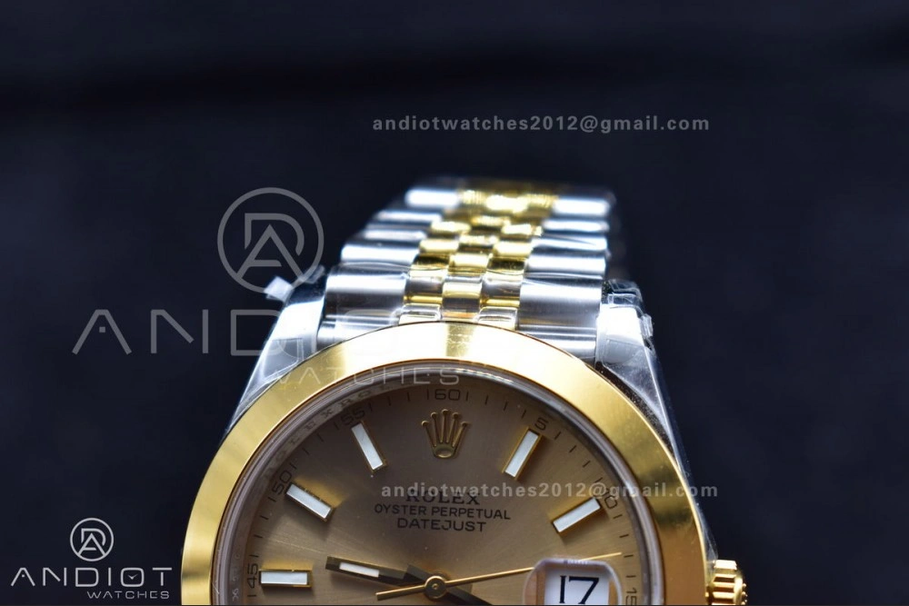 TravelReady DateJust 41 126331 VSF 1:1 Best Edition 904L Steel Yellow Gold Dial On SS YG Jubilee Bracelet VS 396