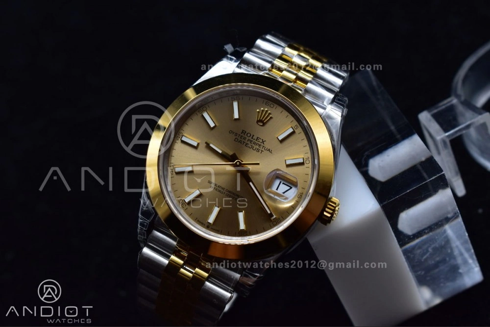 TravelReady DateJust 41 126331 VSF 1:1 Best Edition 904L Steel Yellow Gold Dial On SS YG Jubilee Bracelet VS 396