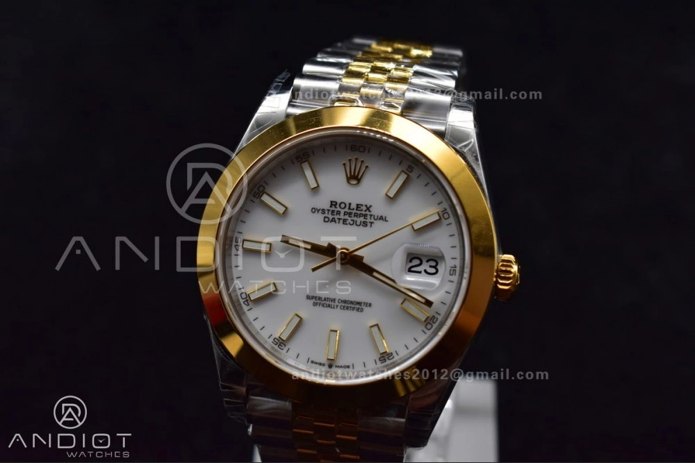 Seasonal DateJust 41 126331 VSF 1:1 Best Edition 904L Steel Yellow Gold Dial On SS YG Jubilee Bracelet VS 404