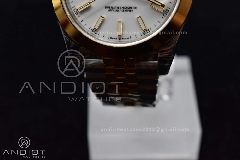 Seasonal DateJust 41 126331 VSF 1:1 Best Edition 904L Steel Yellow Gold Dial On SS YG Jubilee Bracelet VS 404