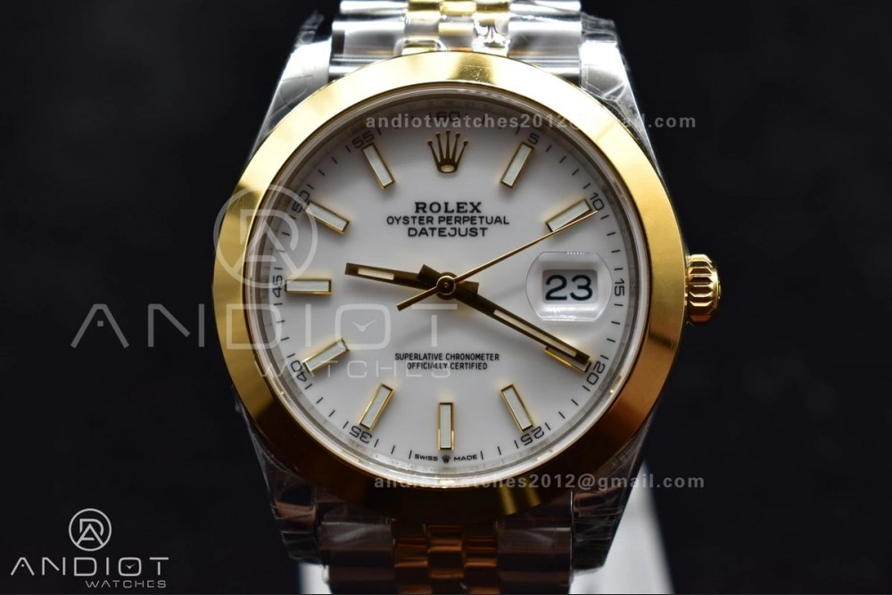 Seasonal DateJust 41 126331 VSF 1:1 Best Edition 904L Steel Yellow Gold Dial On SS YG Jubilee Bracelet VS 404