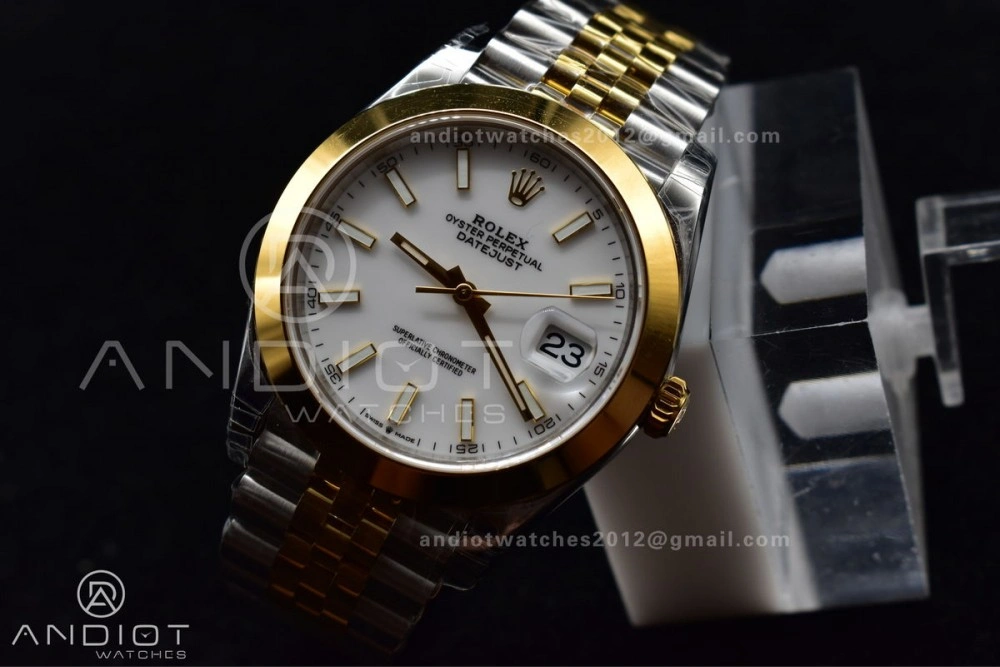 Seasonal DateJust 41 126331 VSF 1:1 Best Edition 904L Steel Yellow Gold Dial On SS YG Jubilee Bracelet VS 404