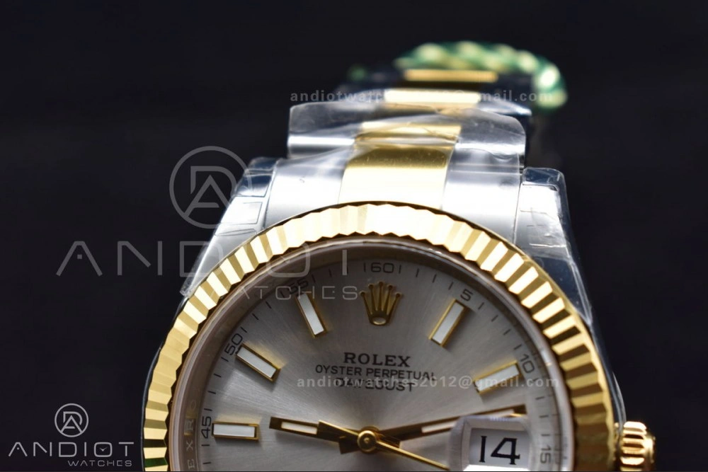DateJust 41 126333 904L SS YG VSF 1:1 Best Edition Silver Dial on Oyster Bracelet VS UrbanStyle 596